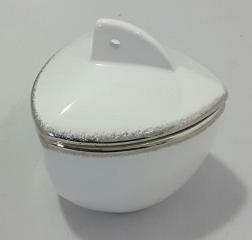Gmundner Keramik-Dose/Zucker dreieckig